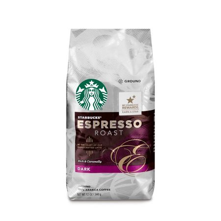 Starbucks Espresso Roast Dark Roast Ground Coffee - 12oz : Target