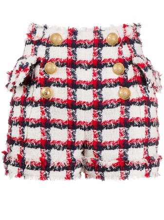 Balmain tweed mini skirt