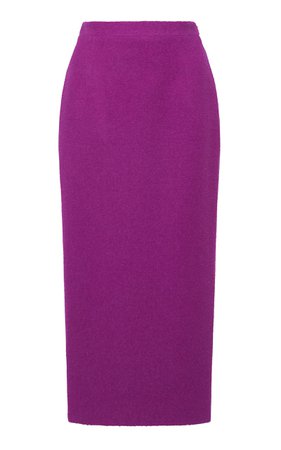 Alessandra Rich Tweed Boucle Midi Skirt By Alessandra Rich | Moda Operandi