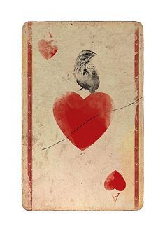 antique playing card