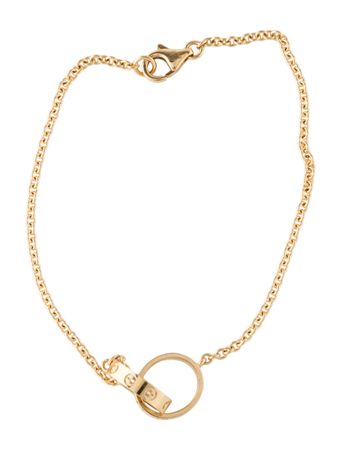Cartier LOVE Bracelet - 18K Yellow Gold Station, Bracelets - CRT87000 | The RealReal