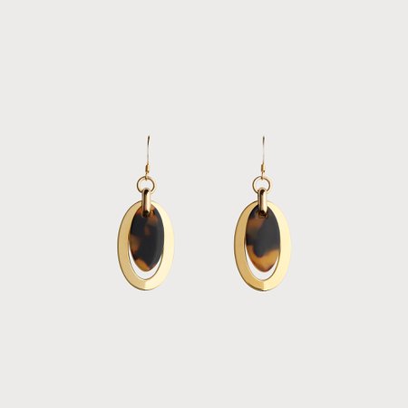 Jessica Tortoiseshell Drop Earrings | Accessories | L.K.Bennett