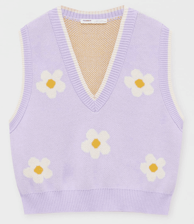 p&b knit vest