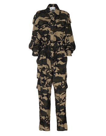 Winonah - Army print jumpsuit - Winonah