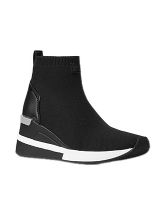 black Michael Kors sneakers booties