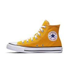 yellow converse all star