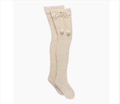 Ugg Women Sparkle Cable Knit Socks