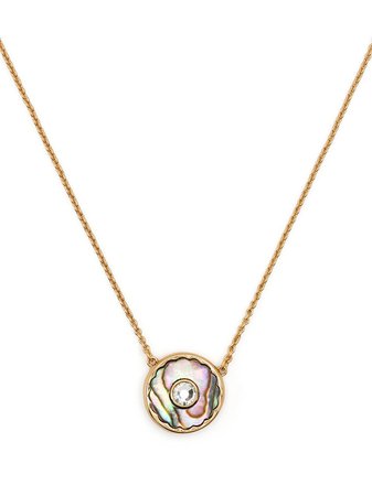 Shop Marc Jacobs iridescent pendant necklace with Express Delivery - FARFETCH