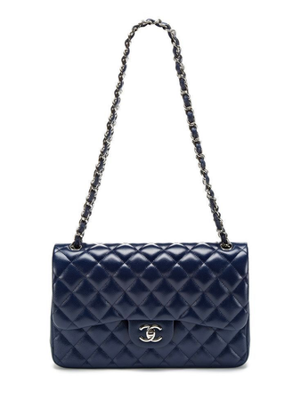 channel blue purse