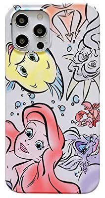 Amazon.com: Soft TPU Smooth Case for Apple iPhone 11 iPhone11 Ariel The Little Mermaid Princess Fish Sea Ocean Walt Disney Disneyland Cartoon Cute Lovely Kids Teens Girls