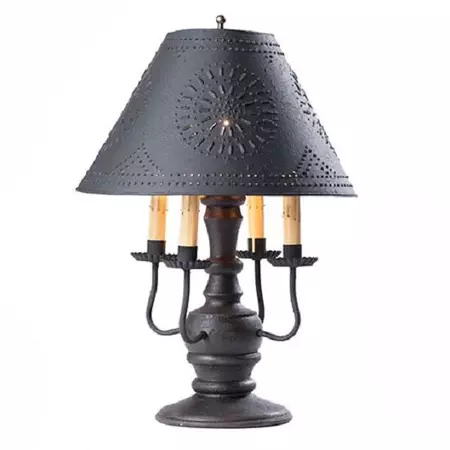 Colonial Cedar Creek Table Lamp | Amish Made in USA – Saving Shepherd