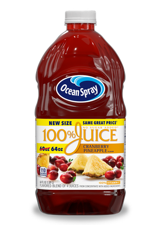 100% Juice Cranberry Pineapple | Ocean Spray®