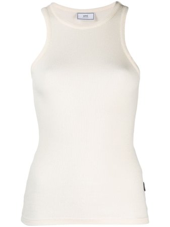 Nike logo-embroidered Ribbed Tank Top - Farfetch