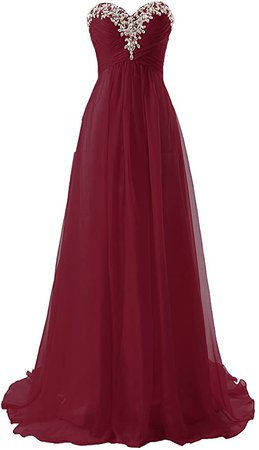 Amazon.com: JAEDEN Prom Dress Bridesmaid Dresses Long Prom Gown Chiffon Formal Evening Gowns A line Evening Dress: Clothing