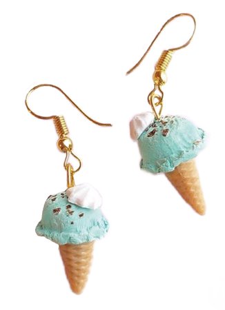 JELLY CHERRY Ice Cream Earrings