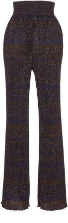 Missoni Ribbed-Knit Straight-Leg Pants