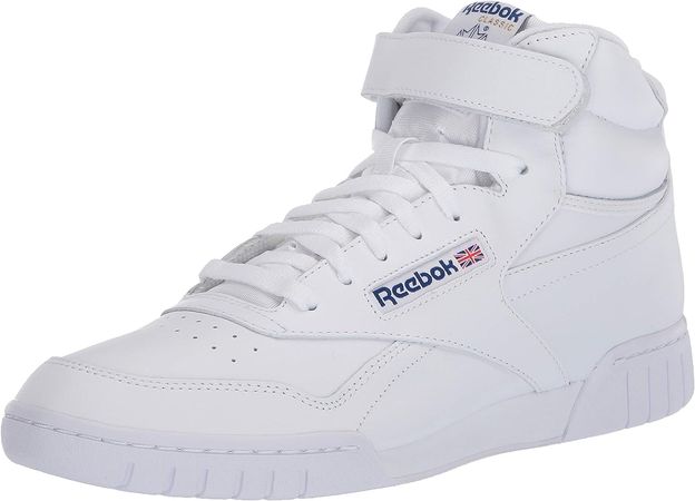 Amazon.com | Reebok Men's EX-O-FIT HI Sneaker, White, 10.5 | Fashion Sneakers