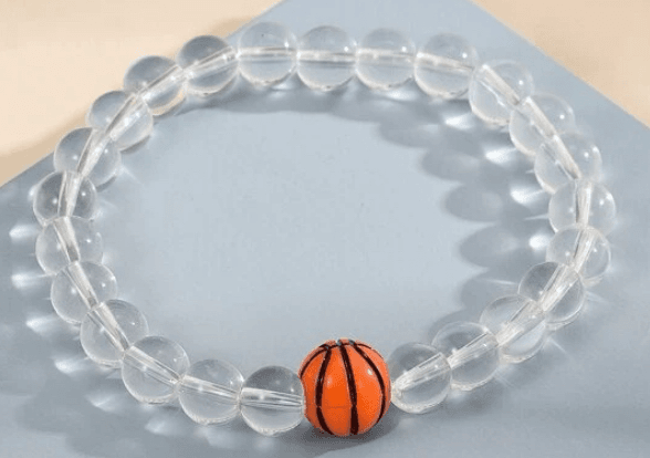 basket ball bracelet