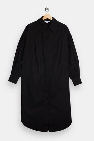 Black Oversized Shirt Dress | Topshop