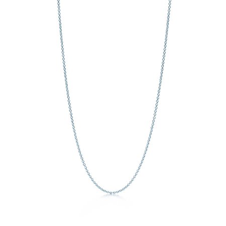 18" Sterling Silver Chain Necklace | Tiffany & Co.
