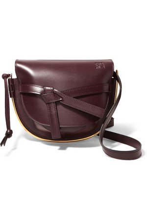 Loewe | Gate small embellished leather shoulder bag | NET-A-PORTER.COM