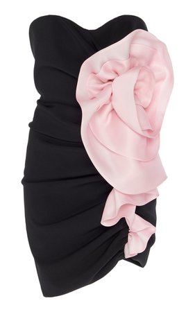 Ruched Strapless Mini Dress by Alexandre Vauthier | Moda Operandi