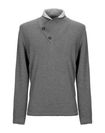 Grey Daniele Alessandrini Sweater - Men Grey Daniele Alessandrini Sweaters online on YOOX United States - 39989307KR