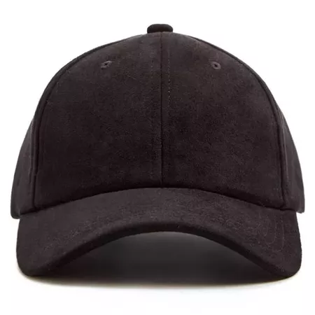21 Men Faux Suede Dad Cap , One Size at Forever 21 , Black