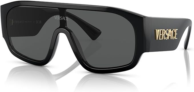 Amazon.com: Versace Woman Sunglasses Black Frame, Dark Grey Lenses, 0MM : Clothing, Shoes & Jewelry