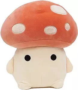 Amazon.com: Avocatt Kawaii Mushroom Plushie Toy - 10 Inches Stuffed Animal Plush - Plushy and Squishy Mushroom with Soft Fabric and Stuffing - Cute Toy Gift for Boys and Girls : Toys & Games