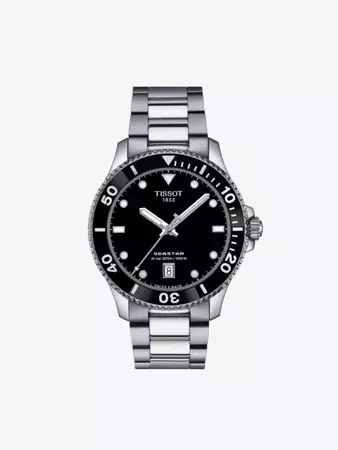 TISSOT - T1204101105100 Seastar 1000 stainless-steel quartz watch | Selfridges.com