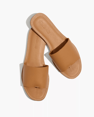 light brown leather sandals