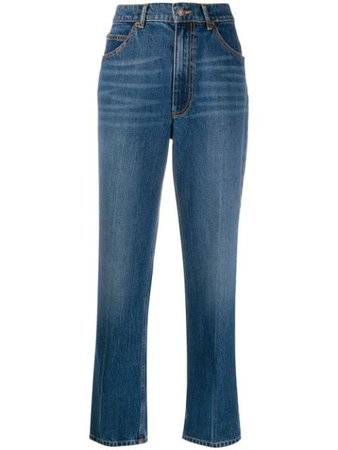 Marc Jacobs Cropped Denim Jeans - Farfetch