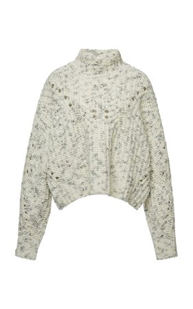 Jilly Arty Chunky-Knit Wool Sweater by Isabel Marant