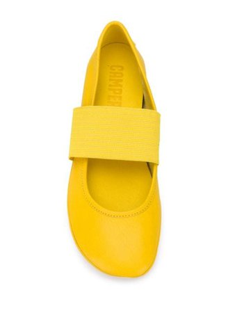 Camper Nina Ballerina Shoes 21595 Yellow | Farfetch