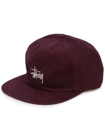 Stussy Embroidered Detail Baseball Cap - Farfetch