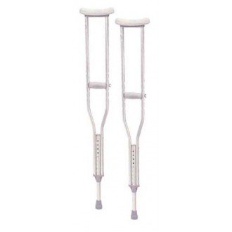 Lightweight Aluminum Crutches | 1800wheelchair.com