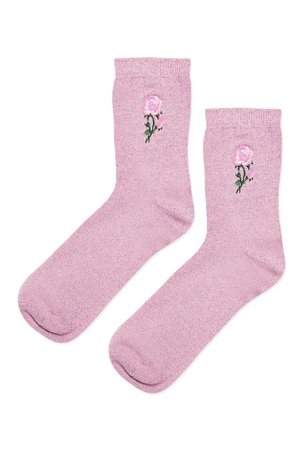 rose socks