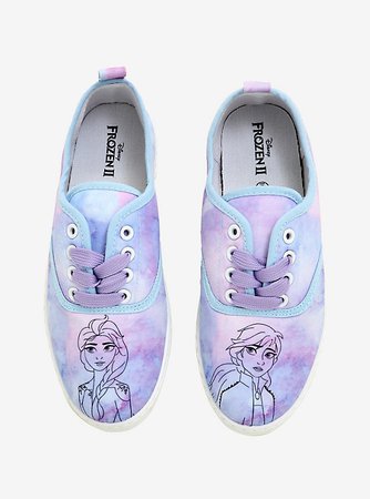 Disney Frozen 2 Elsa & Anna Lace-Up Sneakers