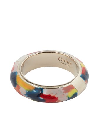 Chloé Jamie abstract-pattern Ring - Farfetch