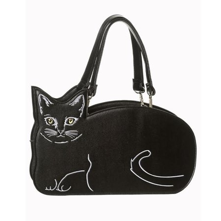 Nemesis Cat Head Bag by Banned Apparel