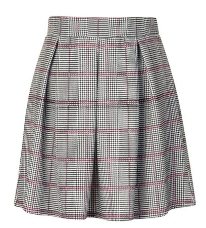 box pleat skirt