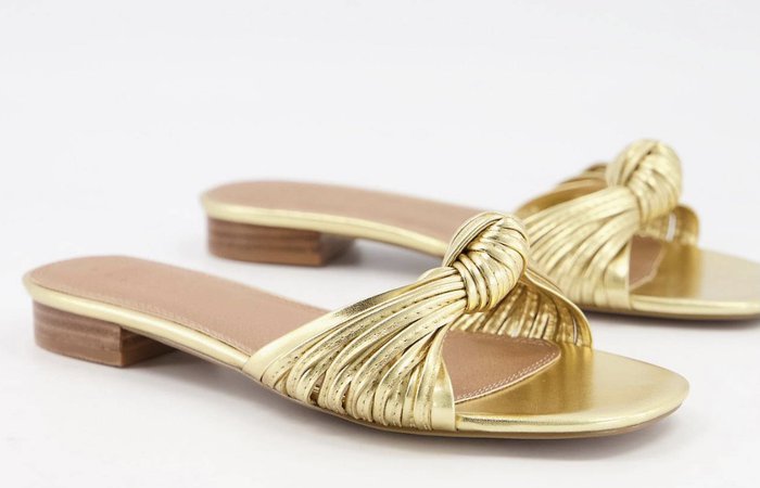 ASOS Gold Sandals