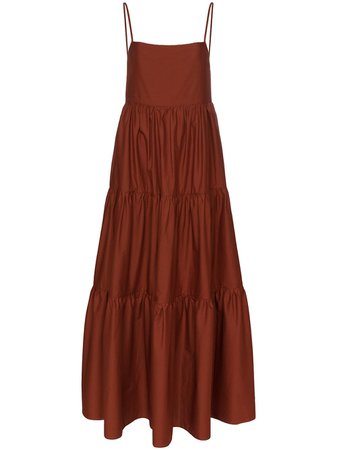 Matteau Tiered Maxi Dress Ss20 | Farfetch.com