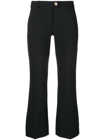 Versace Collection Classic Cropped Trousers - Farfetch