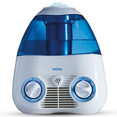 Amazon.com: Vicks Starry Night Filtered Cool Mist Humidifier, Medium to Large Rooms, 1 Gallon Tank – Cool Mist Humidifier for Baby and Kids Rooms with Light Up Star Night Light Display, Works with Vicks VapoPads: Home & Kitchen