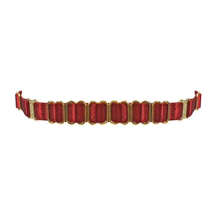 Strap collar by Bordelle - red - babylikestopony