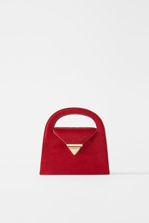 LEATHER MINI CITY BAG-BAGS-WOMAN-SHOES & BAGS | ZARA United States