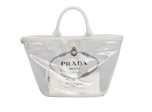 Prada clear bag