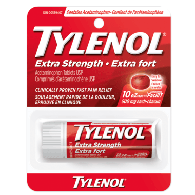 Buy Tylenol Extra Strength eZ Tabs at Well.ca | Free Shipping $35+ in Canada